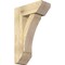 Ekena Millwork Thorton Slat Rough Sawn Bracket w/ Offset Brace, Douglas Fir, 8"W x 20"D x 32"H BKT0806X20X32THR06RDF - alternate 1